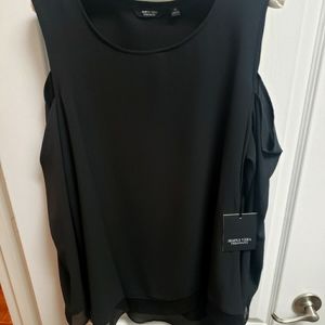 Woman's black blouse